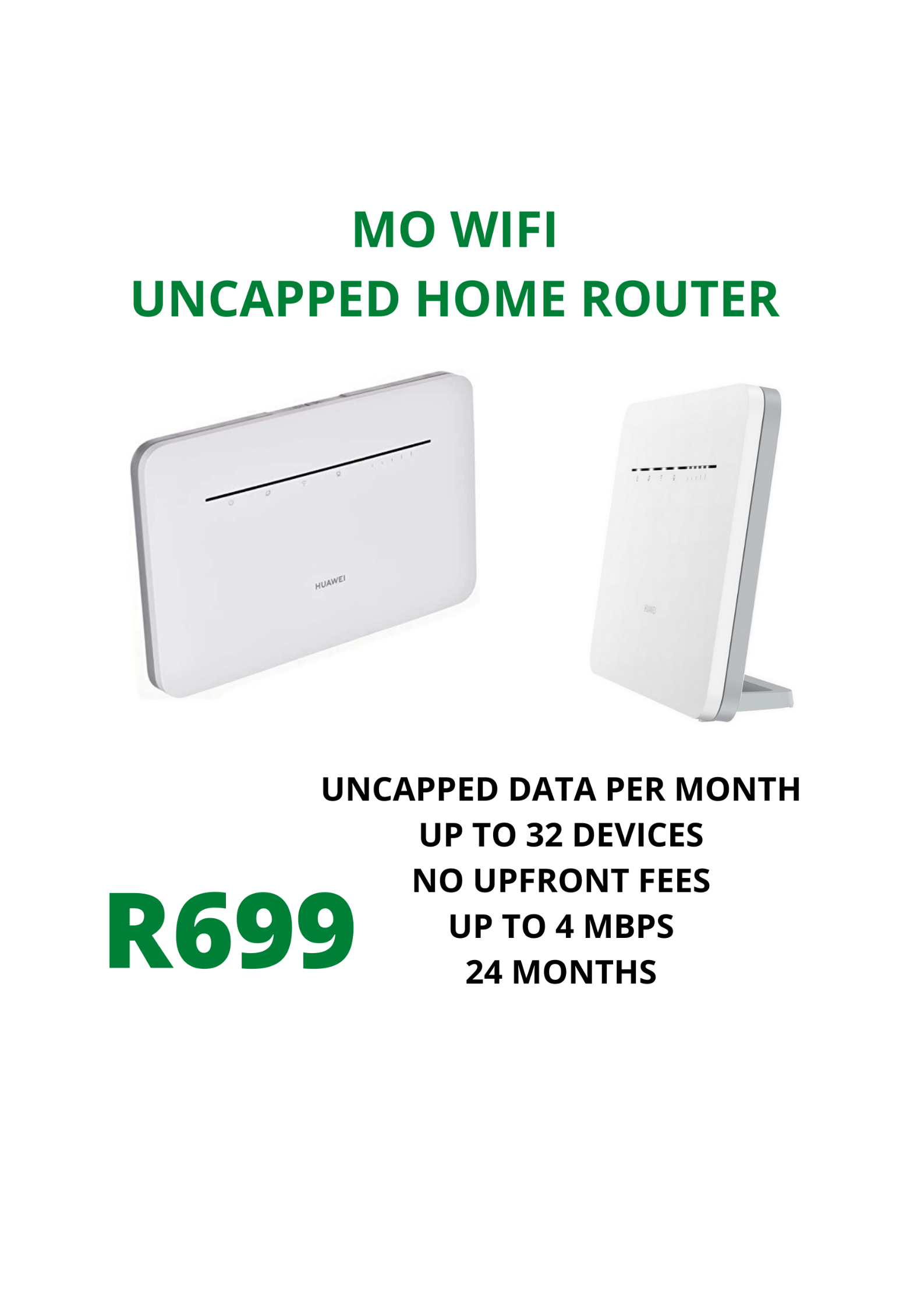 huawei uncapped wifi